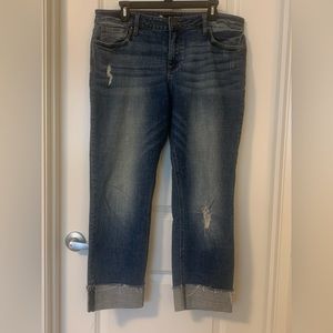 Kut From The Clothe cuffed capri jean